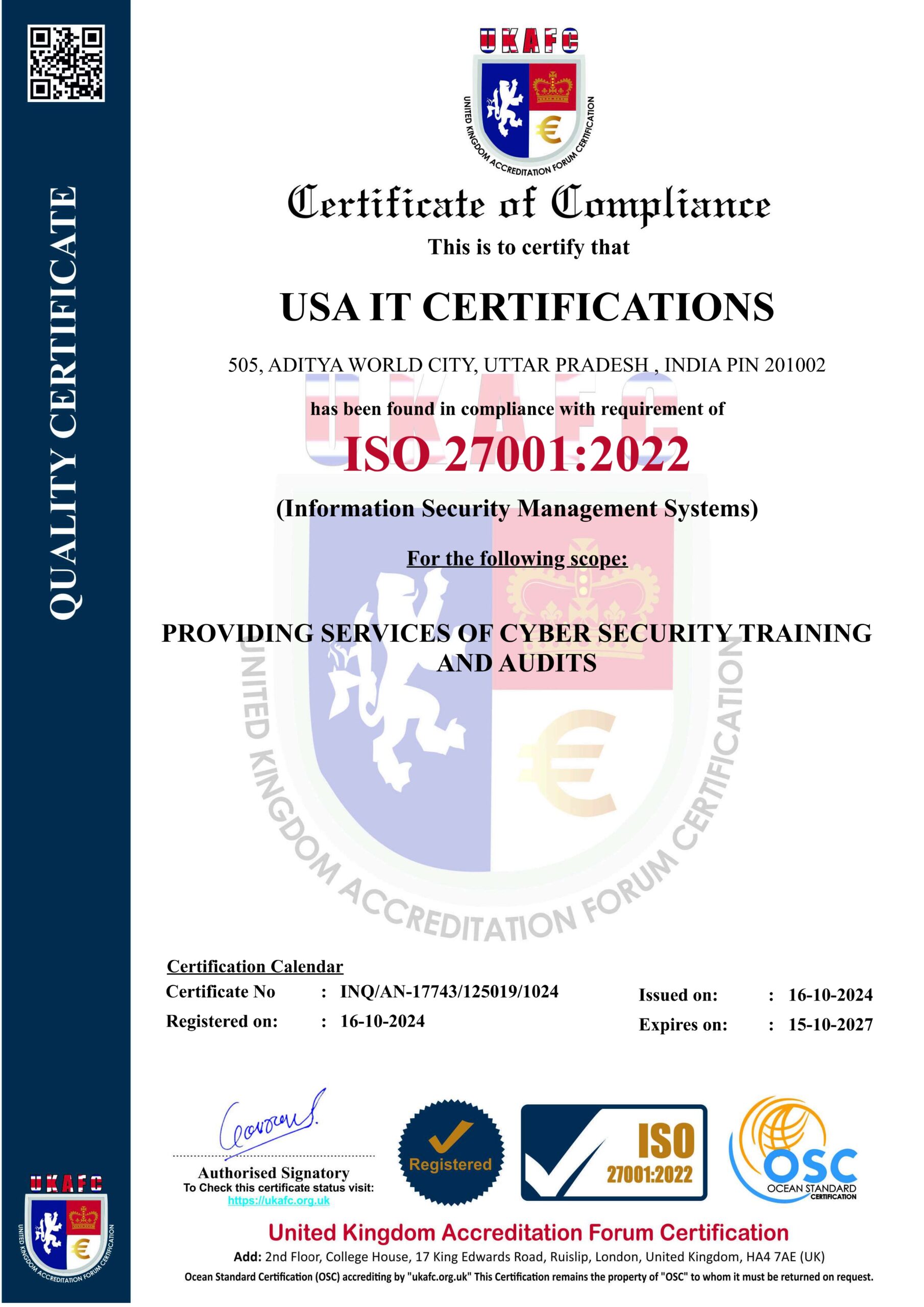 USA IT CERTIFICATIONS